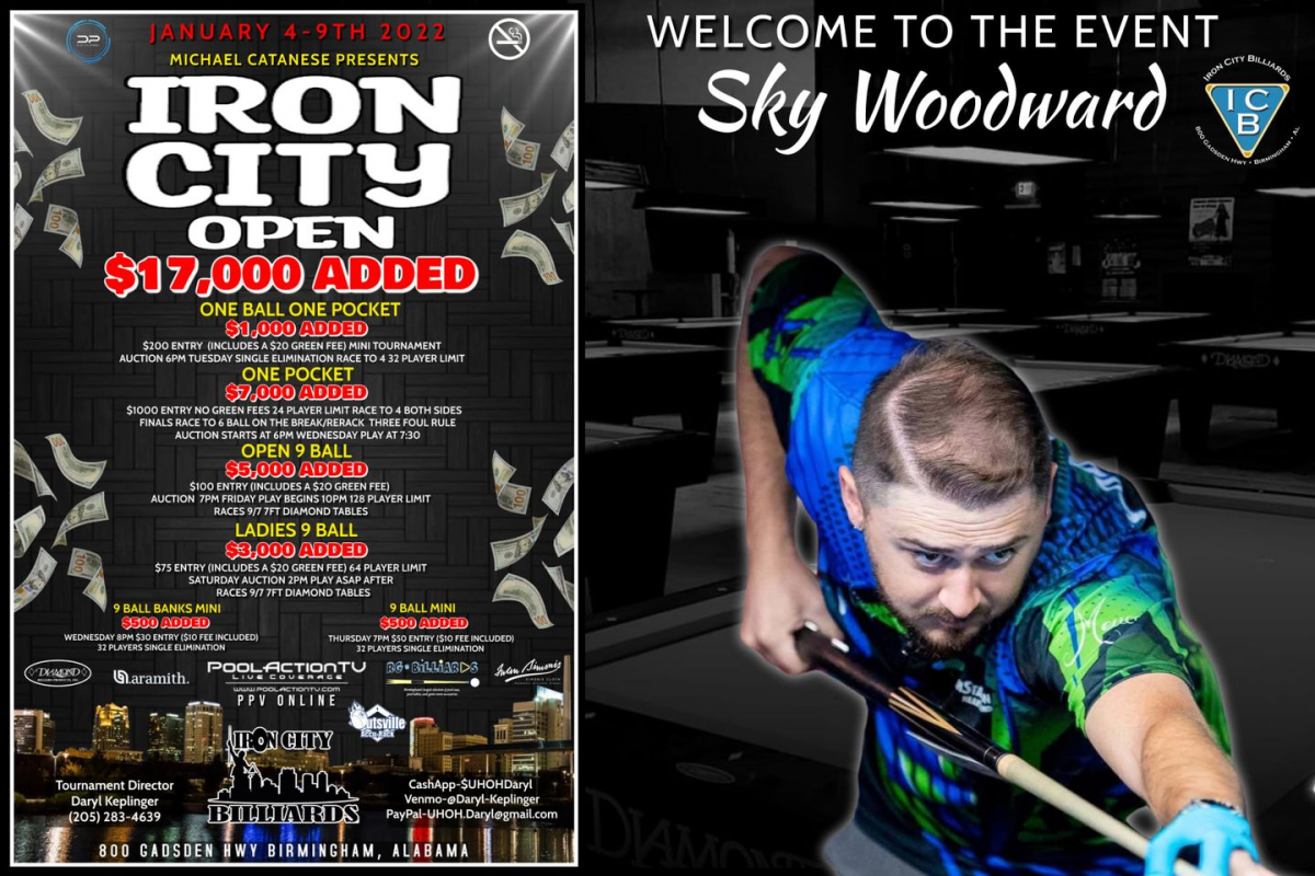PPVIron City OpenBirmingham, Alabama17,000 AddedJanuary 49, 2022