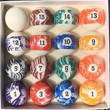 Pool Ball Set Vintage ELEPHANT BALLS ...