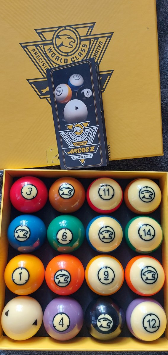 Predator ARCOS II ビリヤードボール 15個セット プレデター Arcos2 ボールセット