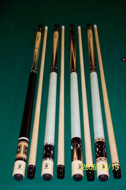 Check out these Classic cues By Adam Cue Company Check out these Classic cues By Adam Cue Company