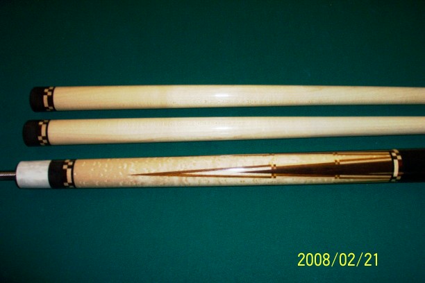 Here are some Collectible Huebler Cues | AzBilliards Forums
