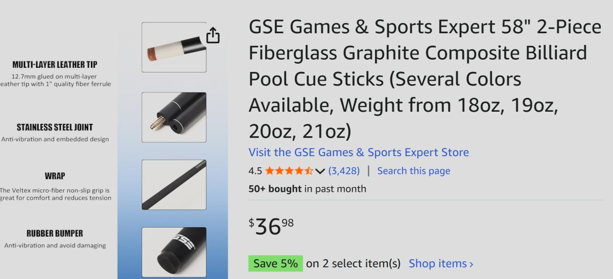 Cue_Cheap GSE 40 dollars.jpg