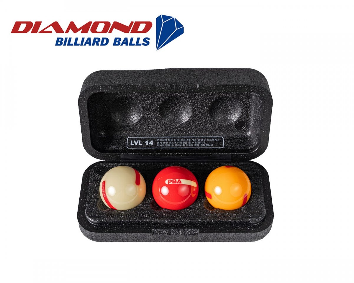 Korea Pro PBA Exclusive Official Billiards Balls 3cushion carom Red Orange