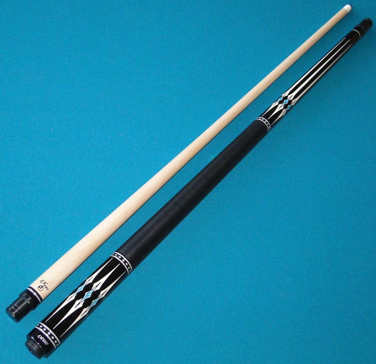 Fancy Exceed Cue with Turquoise Inlays | AzBilliards Forums