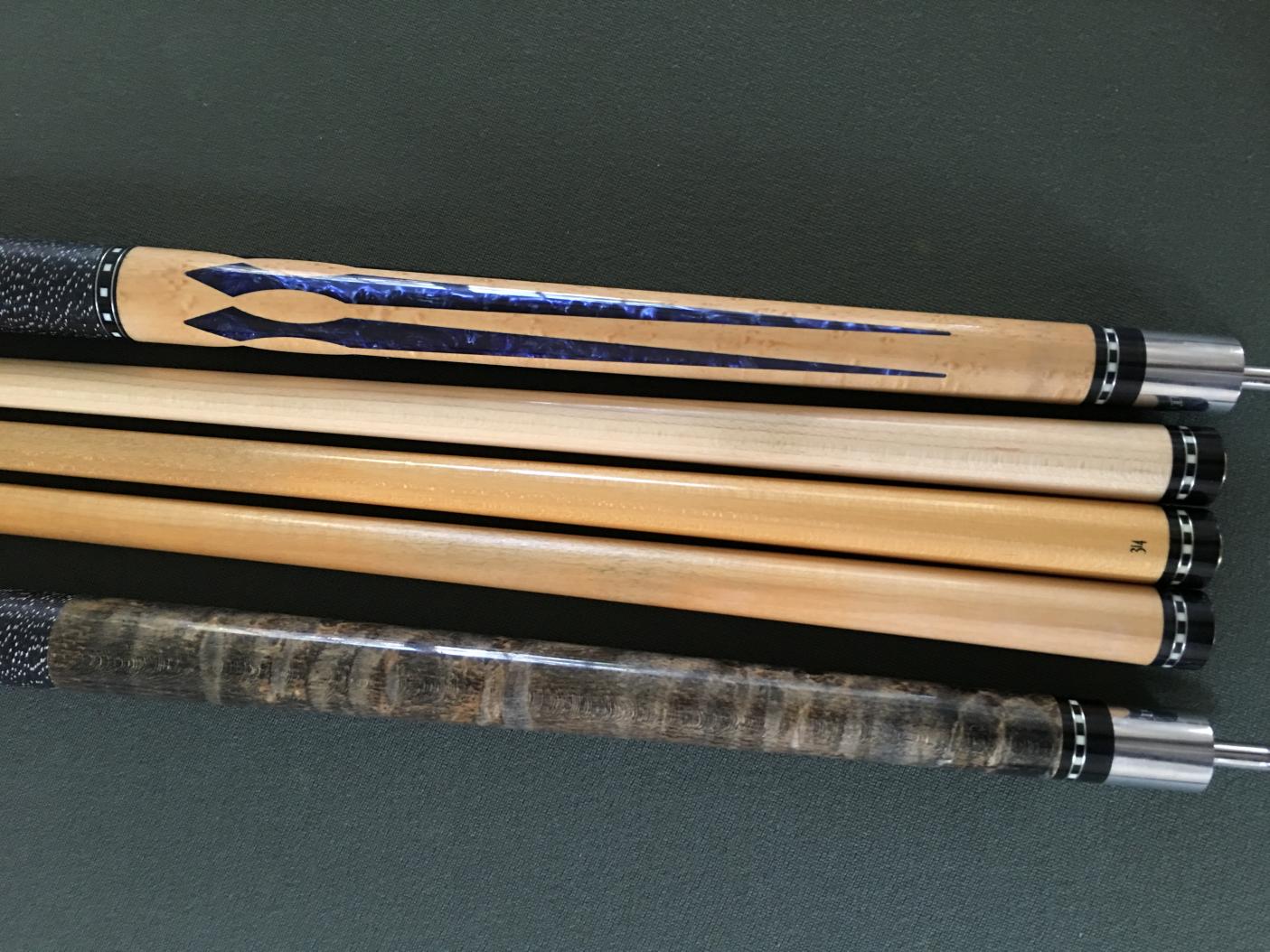 Vintage 314 shaft with older set of Lucasi Cues | AzBilliards Forums