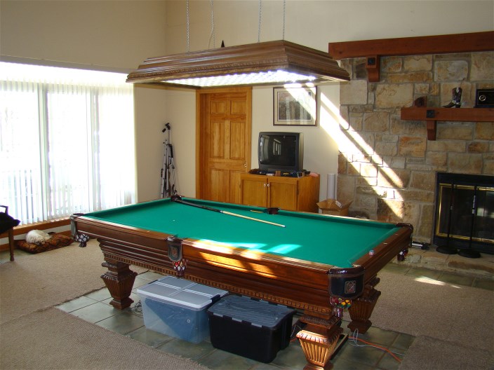 Pool Table On Tile Floor Flooring Ideas