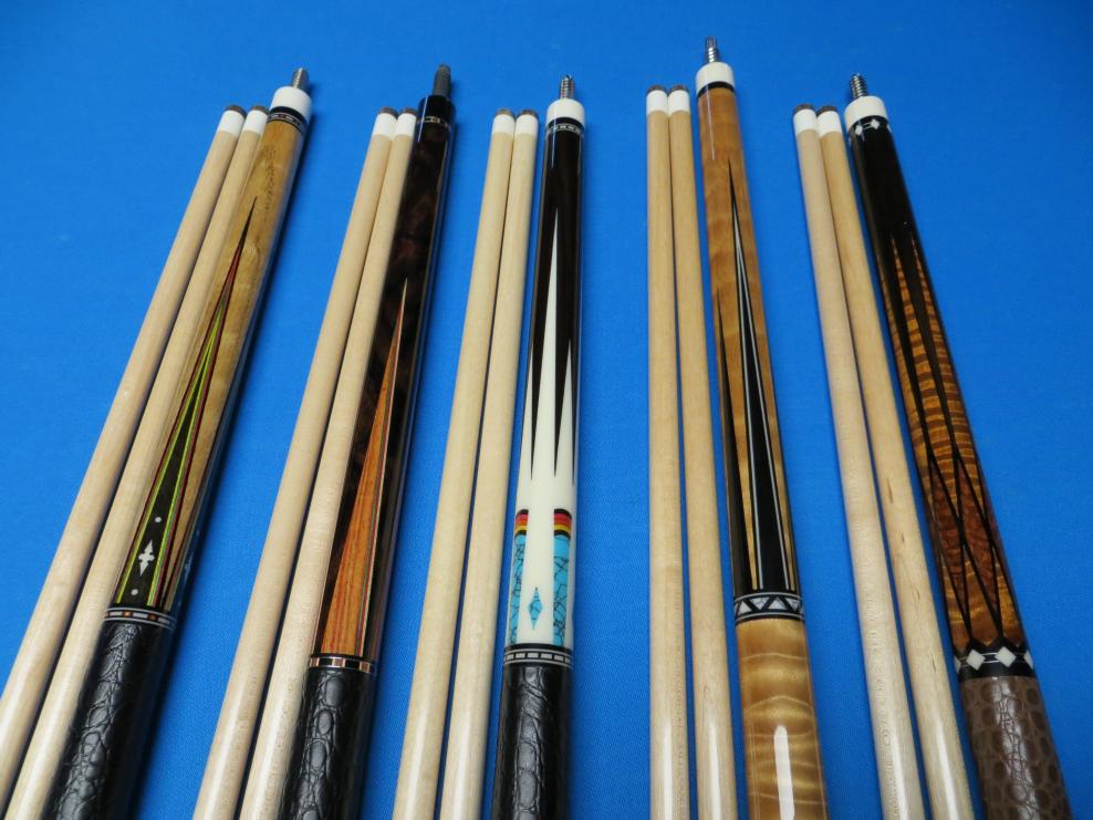 JD Custom cues - 5 new ones | AzBilliards Forums