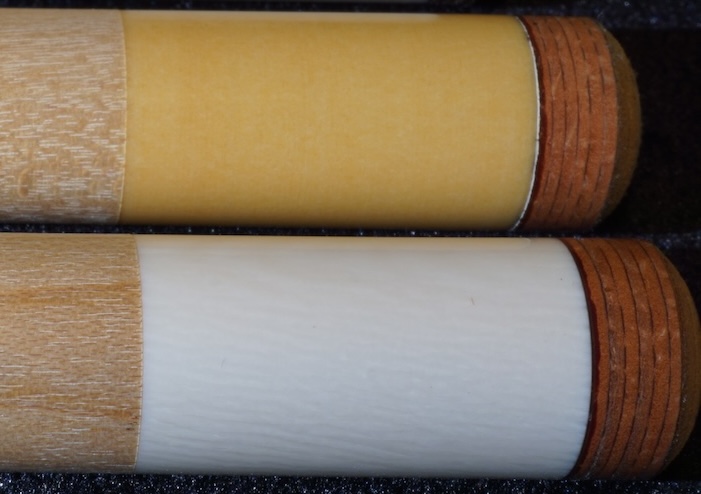 Old yellow Micarta vs ivory ferrules.jpg