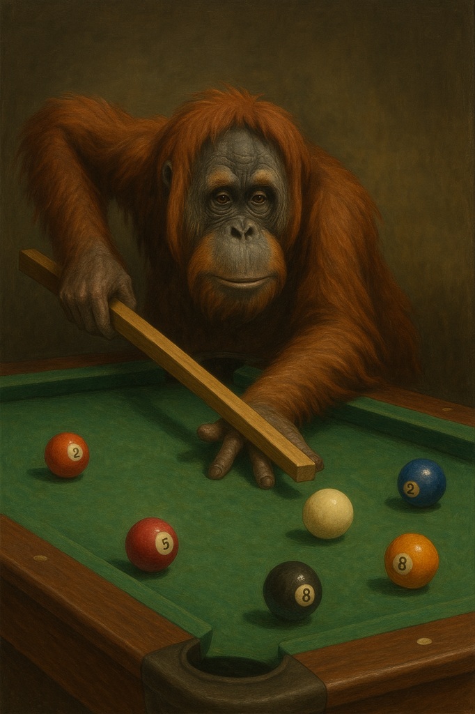 Orangutan playing pool square tip.jpg