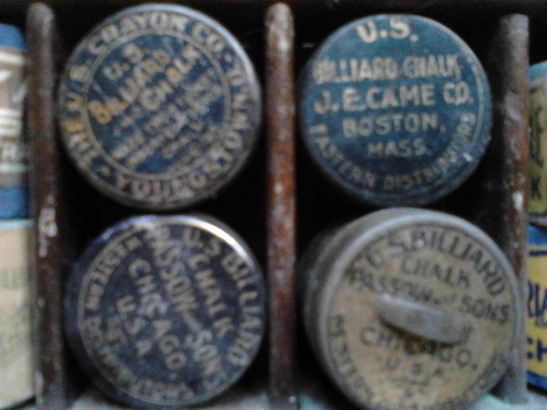 Billiard Chalk collecors' thread.let's trade