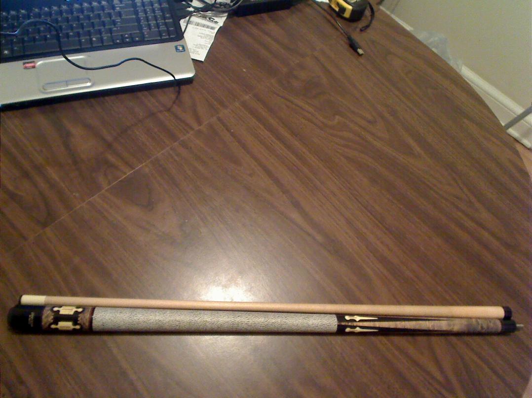JR-5 JIMMY REMPE BY MEUCCI cue (for sale, or trade JR-5 JIMMY REMPE BY MEUCCI cue (for sale, or trade