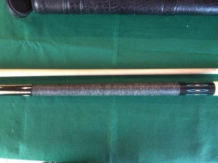 ■ Espiritu 1999 / Custom Cue Rare Russ Espiritu Custom Pool Cue Birdseye Maple/Ebony 2000