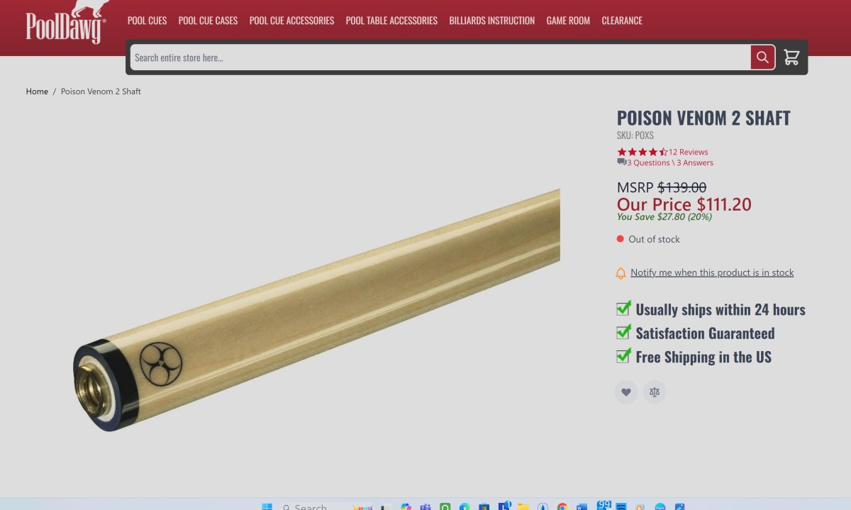 Predator Poison Venom shaft.jpg