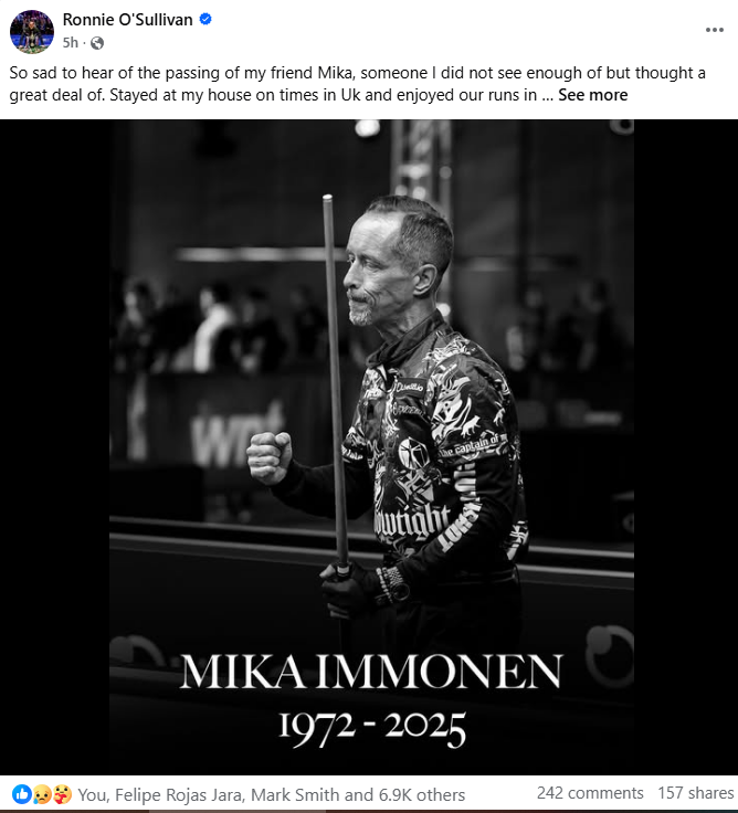 Ronnie OSullivan Tribute to Mika.png