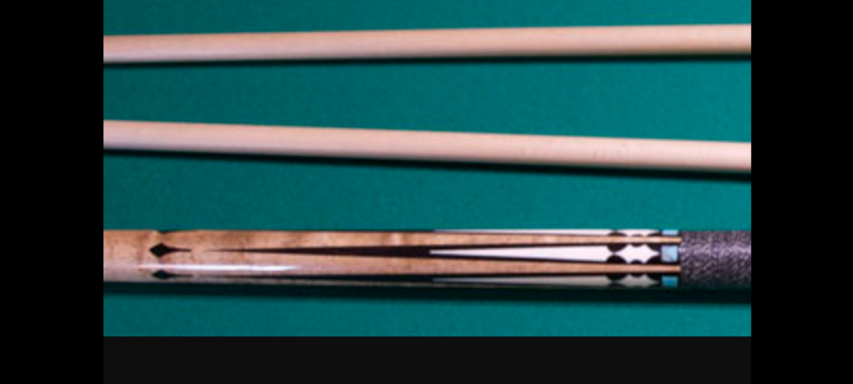 Bert Schrager Classic 6-Point Unsigned Cue.. Seeking Info