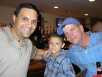 Tony Robles and son and KM.JPG