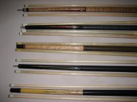 cues for sale  2010 002.jpg