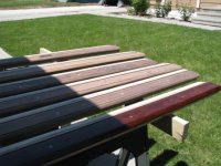 Refinishing the rails.JPG Refinishing the rails.JPG