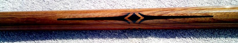 Babinga cue inlay.jpg