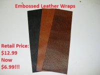 Embossed Lizard Wraps-3 pieces.JPG Embossed Lizard Wraps-3 pieces.JPG