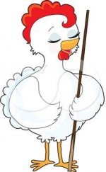 37598-Clipart-Illustration-Of-A-Pretty-White-Female-Chicken-Standing-With-A-Billiards-Pool-Cue-S.jpg