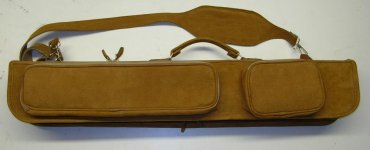 Butterfly Textured Leather- Saddle Tan Cue Case.jpg Butterfly Textured Leather- Saddle Tan Cue Case.jpg