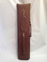 3x6 Envelope Cue Case-brown textured 2.JPG