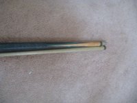 brunswick pool cue b  3-2012.JPG