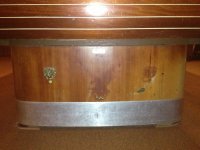 Pool Table 5 leg damage.JPG