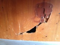 Pool Table 6 leg damage.JPG