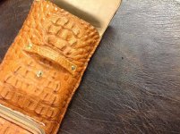 2x4 Genuine Cayman Crocodile Envelope Cue Case (4).jpg