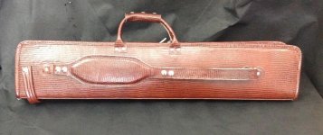 6x12 Square Dealer Butterfly Case Embossed Lizard Cognac back 6-26-13.jpg