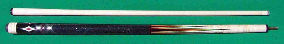 sharp points green and red cue.JPG
