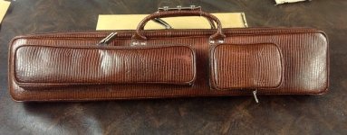 6x12 Round Butterfly Dealer Case cognac lizard.jpg