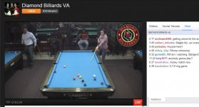 Diamond Billiards VA on USTREAM  Live Streaming Billiards form Diamond Billiards in Midlothian V.jpg