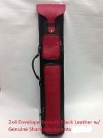 2x4 Pebbled Black w Red Sharkskin Envelope Case.jpeg