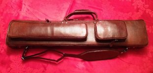 6x12 Embossed Lizard Cognac Butterfly Case.jpg