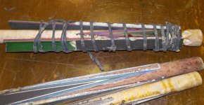 Owen Cue Veneer Glued.jpg