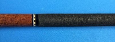Durbin Cue with Black Elephant Wrap 3.jpg