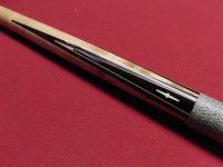 SCHON ROSEWOOD & EBONY POOL CUE  1.jpg