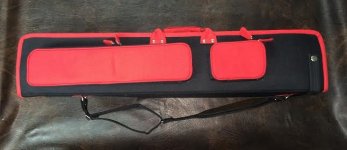 9x18 XL Nylon Dealer Butterfly Case Black with Red Accents-front.jpg