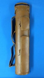 3x6 Brown Distressed Leather Cue Case 6-17-15.jpg