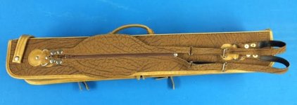 4x8 Butterfly Honey Brown Bullhide with Saddle Tan Accents and Solo Strap 3.jpg