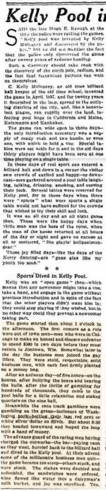 1913 June Origins of Kelly Pool P1.jpg