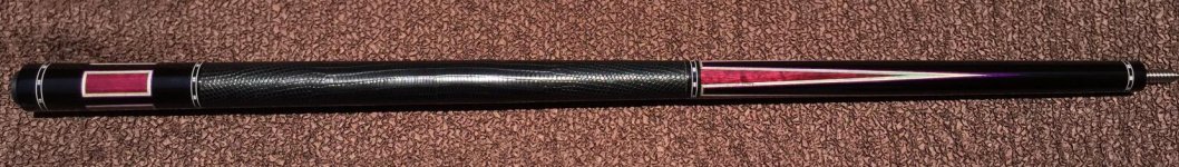 gilbert ebony purple heart bridge point cue 021.jpg