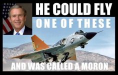 Bush Flying a Jet...yet they called him a moron.jpg