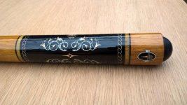 #Silver Knights Billiard Cue 2 #.jpg