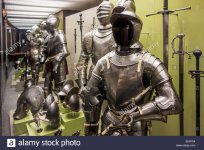 collection-of-medieval-suits-of-armour-and-weapons-at-the-royal-museum-EKR704.jpg
