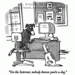 Nobody knows you are a dog.gif