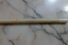yellow spots on shaft.JPG